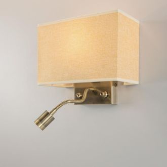 Бра Citilux Декарт CL704303, E14, 60 Вт, бронзовый/бежевый, современный стиль