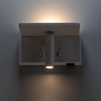 Бра Citilux Декарт CL704370, LED 6 Вт, белый, хай-тек стиль, плафон металл