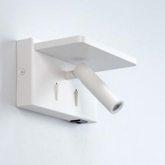 Бра Citilux Декарт CL704370, LED 6 Вт, белый, хай-тек стиль, плафон металл