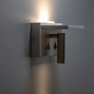 Бра Citilux Декарт CL704370, LED 6 Вт, белый, хай-тек стиль, плафон металл