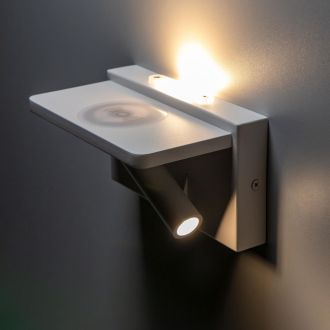 Бра Citilux Декарт CL704370, LED 6 Вт, белый, хай-тек стиль, плафон металл
