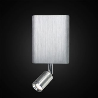 Бра Citilux Декарт CL704411, LED 6 Вт, серый, хай-тек стиль, плафон металл