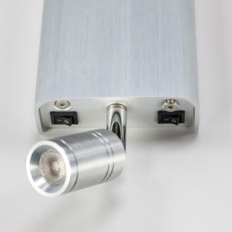 Бра Citilux Декарт CL704411, LED 6 Вт, серый, хай-тек стиль, плафон металл