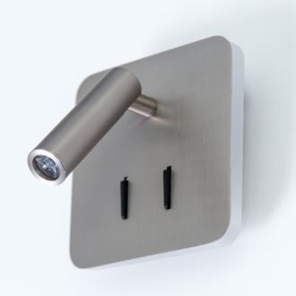 Бра Citilux Декарт CL704422, LED 9 Вт, хром матовый/хром, хай-тек стиль
