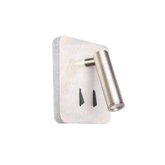Бра Citilux Декарт CL704422, LED 9 Вт, хром матовый/хром, хай-тек стиль