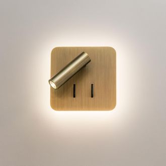 Бра Citilux Декарт CL704423, LED 9 Вт, бронзовый, хай-тек стиль