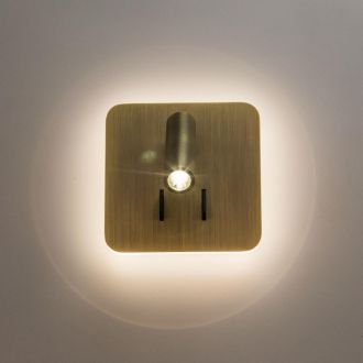 Бра Citilux Декарт CL704423, LED 9 Вт, бронзовый, хай-тек стиль