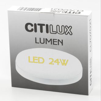 Накладной светильник Citilux Люмен CL707021, LED 24 Вт, белый