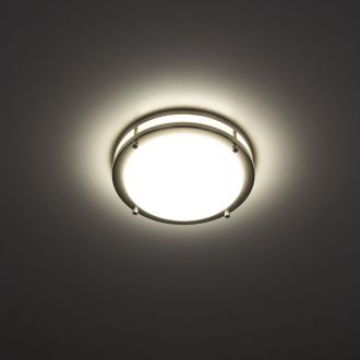 Накладной светильник Citilux Бостон CL709201N, LED 20 Вт, хром матовый/белый