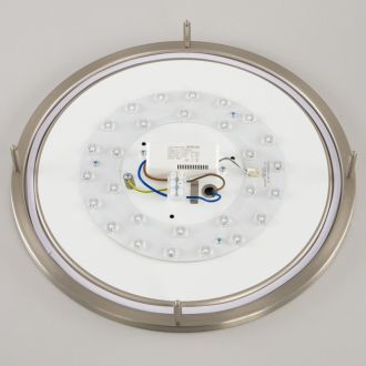 Накладной светильник Citilux Бостон CL709321N, LED 32 Вт, хром матовый/белый