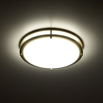 Накладной светильник Citilux Бостон CL709323N, LED 32 Вт, бронзовый/белый