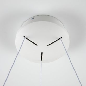 Подвесная люстра Citilux Электрон CL710B64S, LED 64 Вт, белый