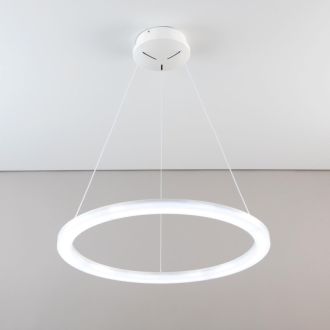Подвесная люстра Citilux Электрон CL710B64S, LED 64 Вт, белый