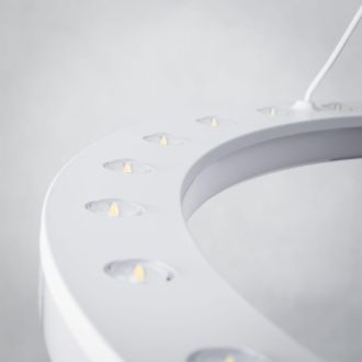 Подвесная люстра Citilux Электрон CL710B64S, LED 64 Вт, белый