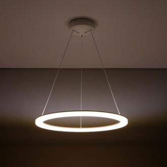 Подвесная люстра Citilux Электрон CL710B64S, LED 64 Вт, белый