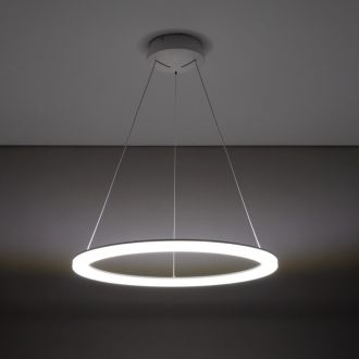 Подвесная люстра Citilux Электрон CL710B64S, LED 64 Вт, белый