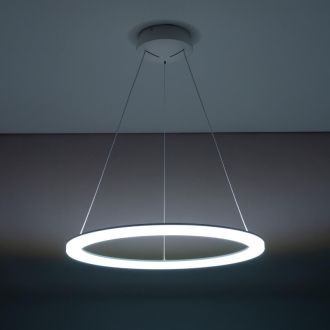 Подвесная люстра Citilux Электрон CL710B64S, LED 64 Вт, белый