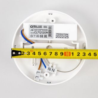 Накладной светильник Citilux Тао CL712120N, LED 12 Вт, белый