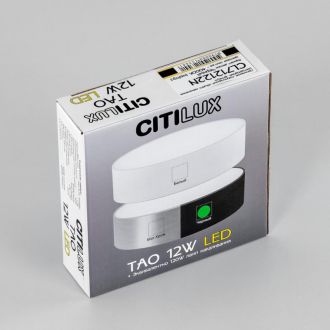 Накладной светильник Citilux Тао CL712122N, LED 12 Вт, черный