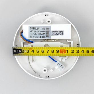 Накладной светильник Citilux Тао CL712122N, LED 12 Вт, черный