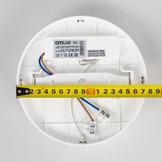 Накладной светильник Citilux Тао CL712182N, LED 18 Вт, черный