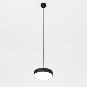 Подвесной светильник Citilux Тао CL712S122N, LED 12 Вт, черный/белый