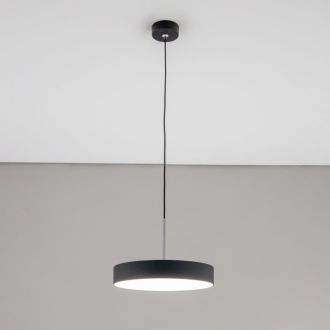 Подвесной светильник Citilux Тао CL712S242N, LED 24 Вт, черный/белый