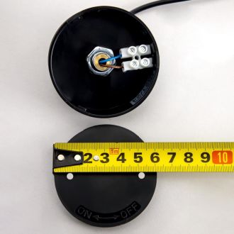 Подвесной светильник Citilux Тао CL712S242N, LED 24 Вт, черный/белый