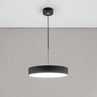 Подвесной светильник Citilux Тао CL712S242N, LED 24 Вт, черный/белый