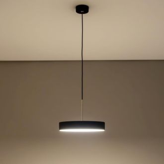 Подвесной светильник Citilux Тао CL712S242N, LED 24 Вт, черный/белый