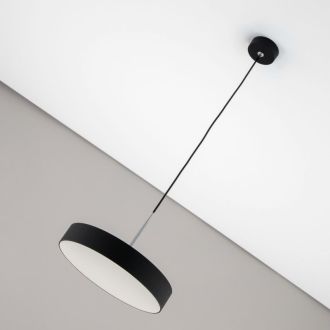 Подвесной светильник Citilux Тао CL712S242N, LED 24 Вт, черный/белый