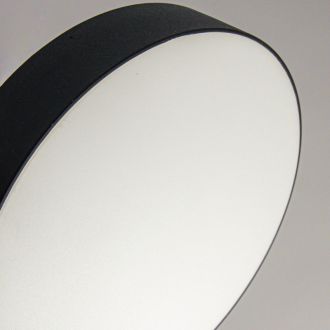 Подвесной светильник Citilux Тао CL712S242N, LED 24 Вт, черный/белый