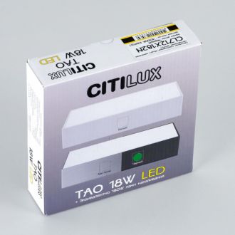 Накладной светильник Citilux Тао CL712X182N, LED 18 Вт, черный