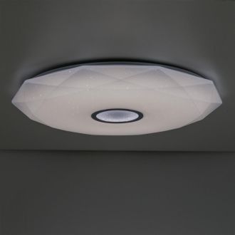 Накладной светильник Citilux Диамант Смарт CL713A100G, LED 100 Вт, хром/белый