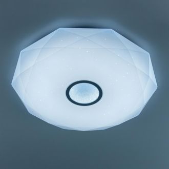 Накладной светильник Citilux Диамант Смарт CL713A100G, LED 100 Вт, хром/белый