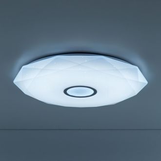 Накладной светильник Citilux Диамант Смарт CL713A100G, LED 100 Вт, хром/белый