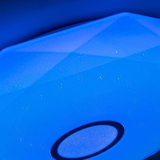 Накладной светильник Citilux Диамант Смарт CL713A100G, LED 100 Вт, хром/белый