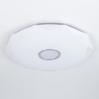 Накладной светильник Citilux Диамант Смарт CL713A100G, LED 100 Вт, хром/белый