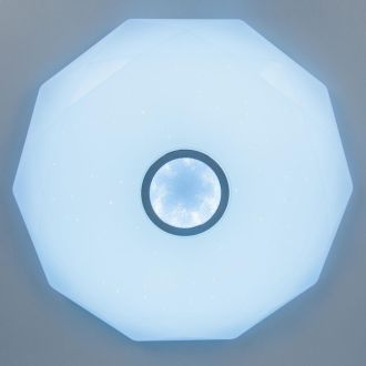 Накладной светильник Citilux Диамант Смарт CL713A100G, LED 100 Вт, хром/белый