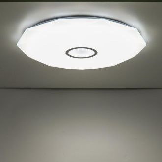 Накладной светильник Citilux Диамант Смарт CL713A100G, LED 100 Вт, хром/белый