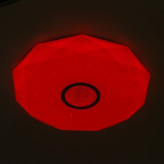 Накладной светильник Citilux Диамант Смарт CL713A100G, LED 100 Вт, хром/белый