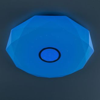 Накладной светильник Citilux Диамант Смарт CL713A100G, LED 100 Вт, хром/белый