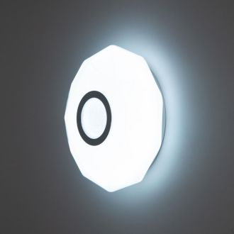 Накладной светильник Citilux Диамант CL713A10G, LED 13 Вт, хром/белый