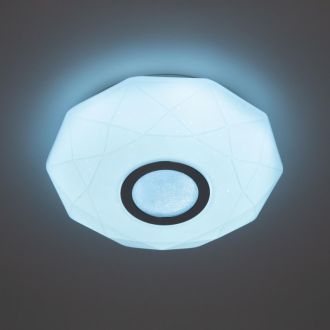 Накладной светильник Citilux Диамант CL713A10G, LED 13 Вт, хром/белый