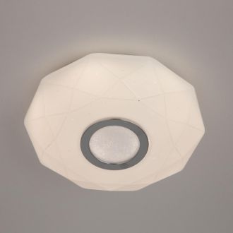 Накладной светильник Citilux Диамант CL713A10G, LED 13 Вт, хром/белый