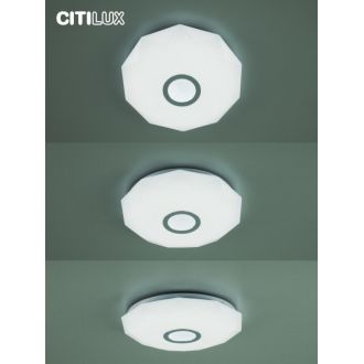 Накладной светильник Citilux Диамант Смарт CL713A30G, LED 35 Вт, белый