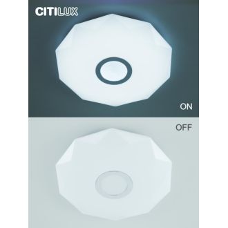 Накладной светильник Citilux Диамант Смарт CL713A30G, LED 35 Вт, белый