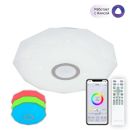 Накладной светильник Citilux Диамант Смарт CL713A40G, LED 45 Вт, хром/белый