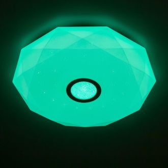 Накладной светильник Citilux Диамант Смарт CL713A60G, LED 65 Вт, хром/белый