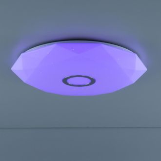 Накладной светильник Citilux Диамант Смарт CL713A60G, LED 65 Вт, хром/белый